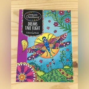 "Dreams Take Flight" Coloring Book Multicolor Cra-Z-Art Timeless Creations